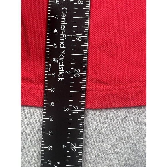 ModCloth red key hole cap sleeve polo‎ collared short sleeve XS - Picture 3 of 7